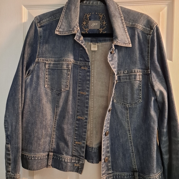 J. Jill denim jacket - Picture 1 of 3